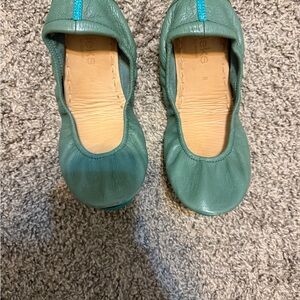 Tieks Pacifi Green Foldable Ballet Flats